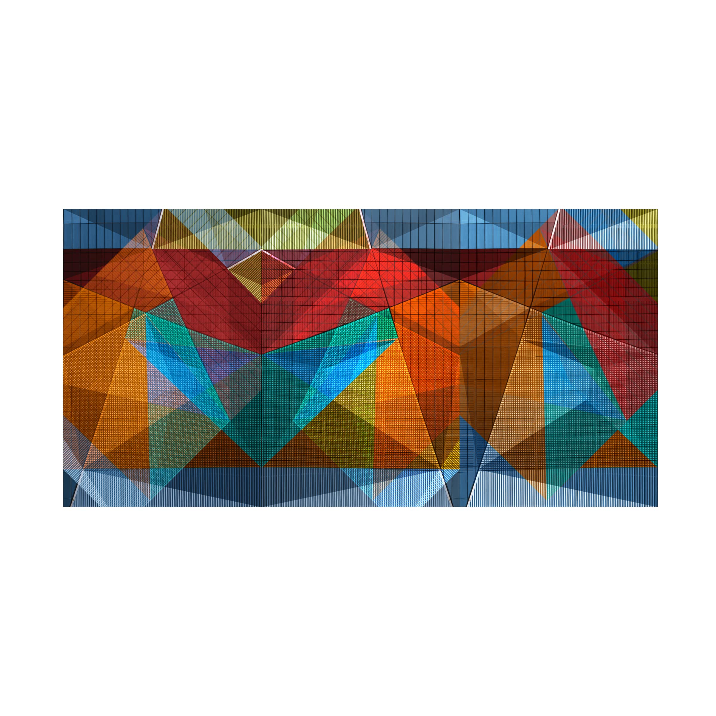 Abstract Mural Canvas Wall Art Print by Jois Domont - Modern Home Decor for Living Room, Bedroom & Office - Large Contemporary Artwork for Interior Design