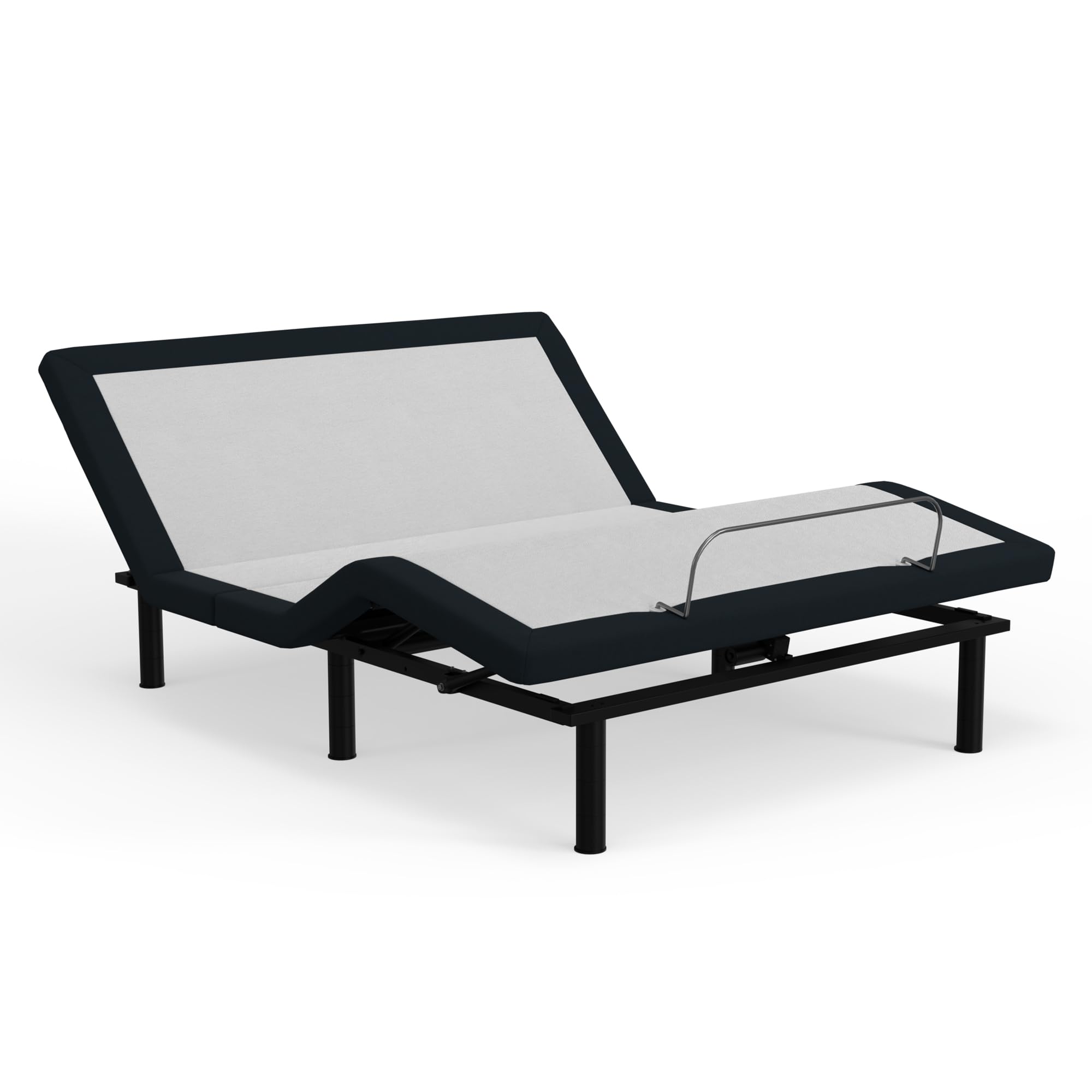 Blissful Nights E4 Queen Adjustable Bed Base Frame with Massage, Anti-Snore & Zero Gravity - Dual USB Charging, Under Bed Nightlight, Wireless Remote - Easy No-Tool Assembly for Ultimate Comfort & Relaxation | Perfect for Home, Office, Guest Room & Senior Care