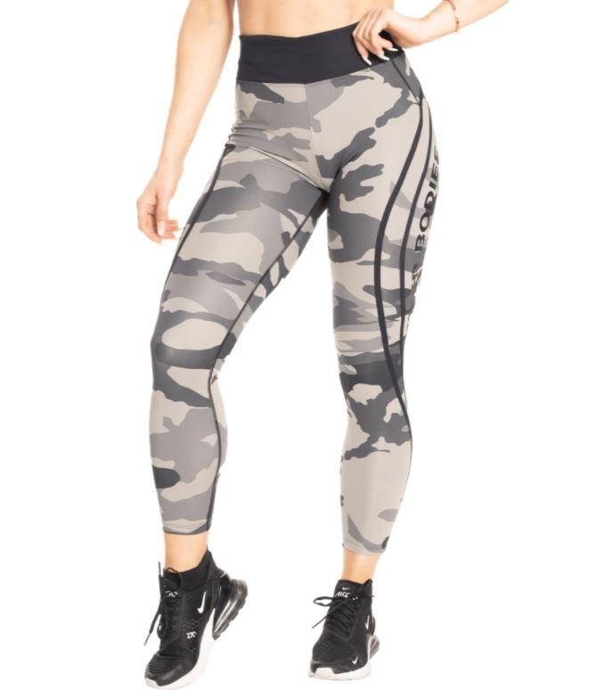Better Bodies Camo High Tights - Tactical Camo Compression Leggings for Women | Workout, Running & Outdoor Activities