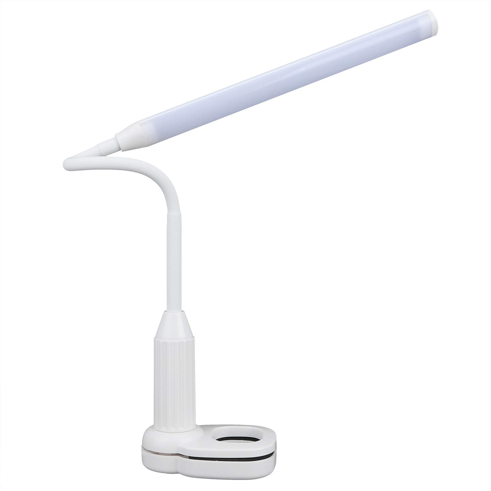 24 LED USB Dimmable Touch Desk Lamp with Eye Protection - Adjustable Clip Light for Study, Reading & Bedroom - Perfect for Home, Office & Kids Room