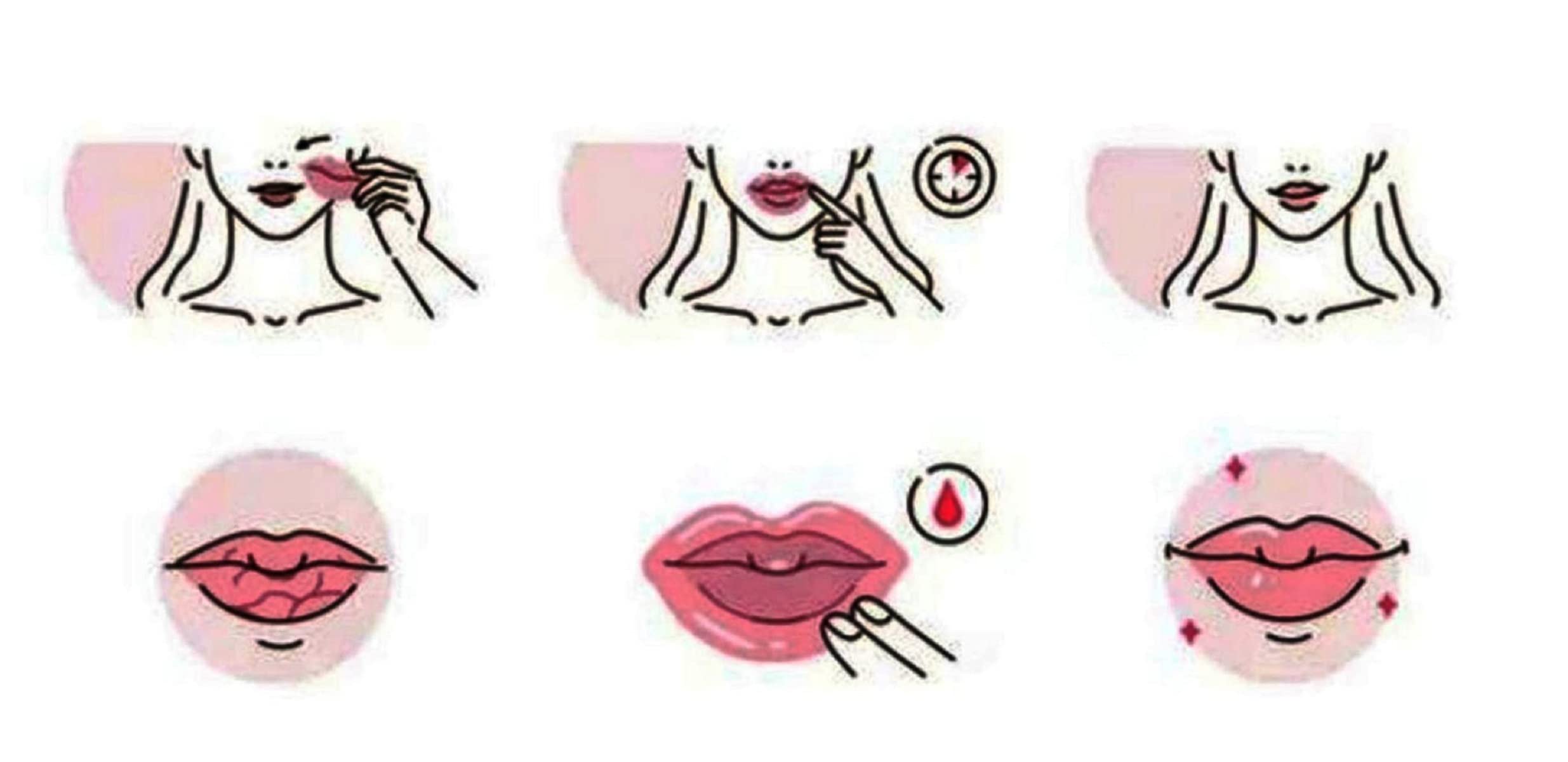 MOND'SUB Pearl 3D Hanging Ears Neck & Facial Sheet Masks - 5 Pack (40g Each) with Free Wespro Bio-Cellulose Lip Mask (5 Pack) - Hydrating & Anti-Aging Skincare for Spa Night & Self-Care Routine