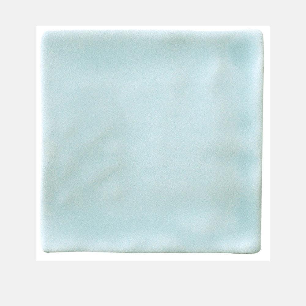 Premium Santorini Sky Blue 100x100x9mm Matte Subway Tile - Perfect for Kitchen Backsplash, Bathroom Walls & Shower Surrounds
