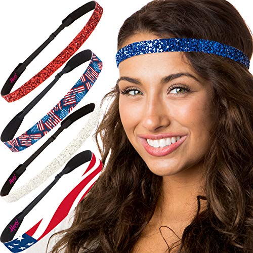 American Flag & Skinny Glitter 5pk