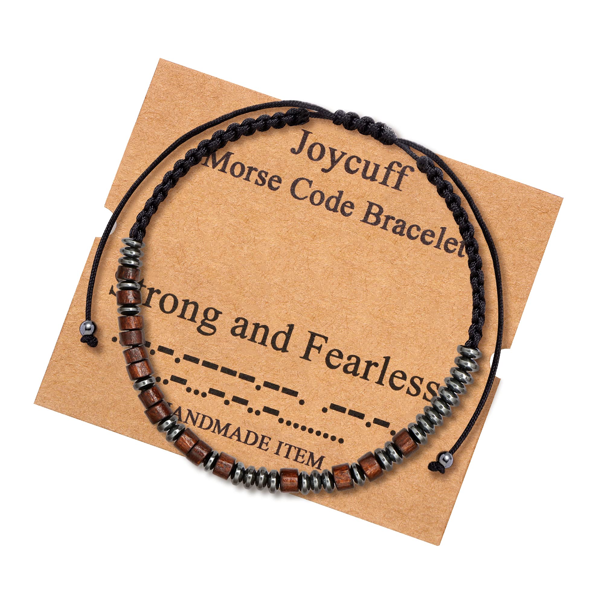 Morse Code Bracelets for Women - Inspirational Secret Message Jewelry - Funny & Unique Gift for Girls - Christmas Birthday Gifts for Her - Perfect for Daily Wear, Special Occasions & Surprise Messages