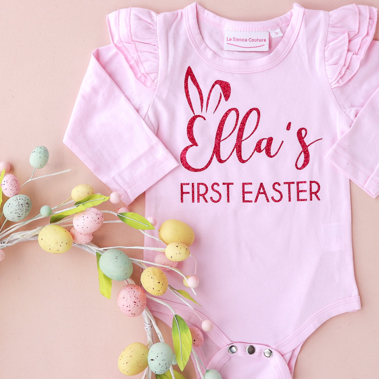 Custom Name Vinyl Easter Bunny Ears Headband - Personalized Easter Gift for Kids & Adults | Perfect for Easter Parties, Egg Hunts & Spring Celebrations