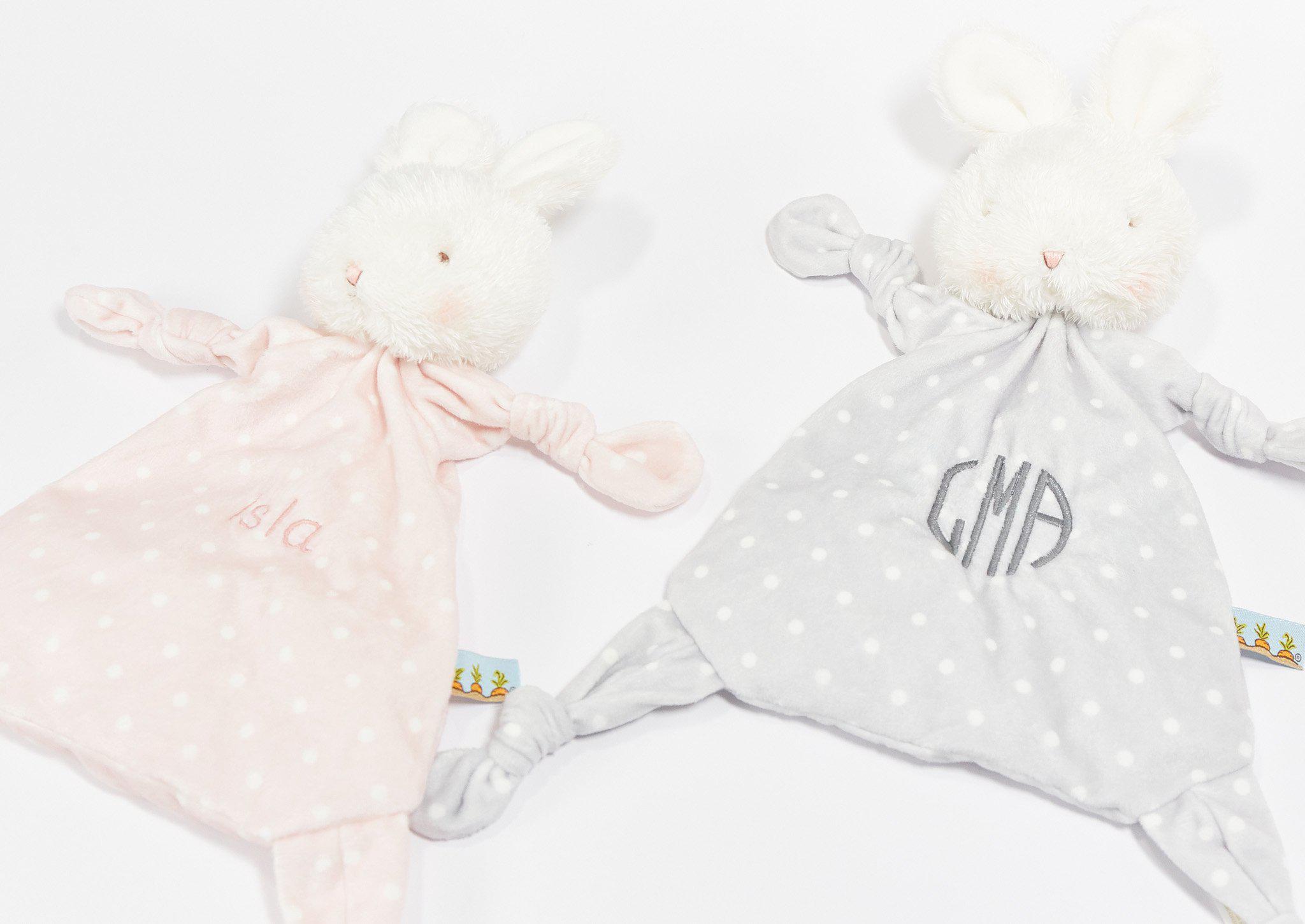 Blossom Bunny Plush Toy - Soft Stuffed Animal for Kids, Cute Knotted Bunny Friend - Perfect for Cuddling, Gifts, and Nursery Decor