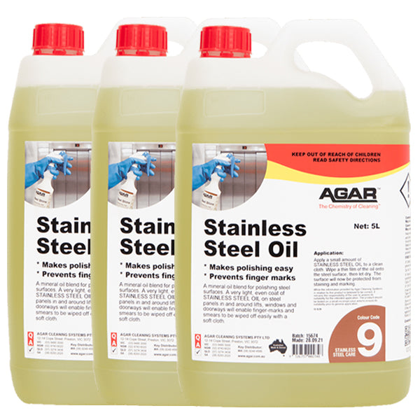 Premium Agar Stainless Steel Oil – Protect & Shine Metal Surfaces | Rust Prevention for Kitchenware, Tools & Outdoor Equipment | Easy Application for Long-Lasting Protection