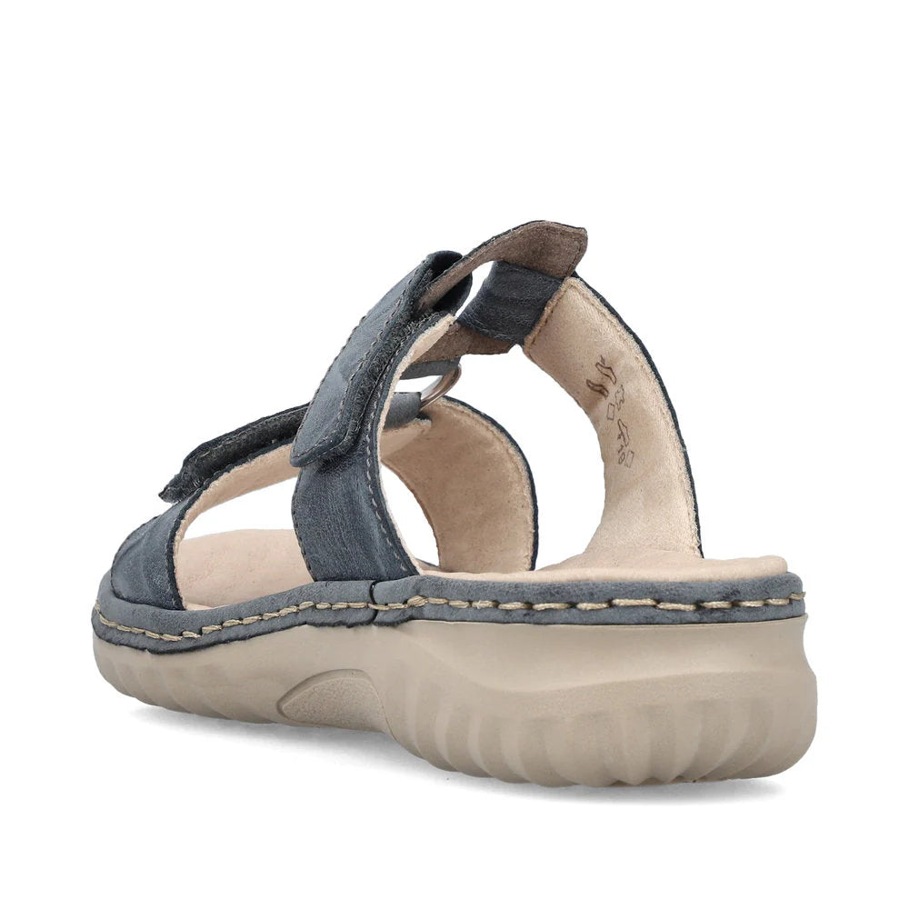 Rieker Women's Blue Comfort Shoes 60428 - Stylish & Lightweight for Work, Walking & Everyday Wear