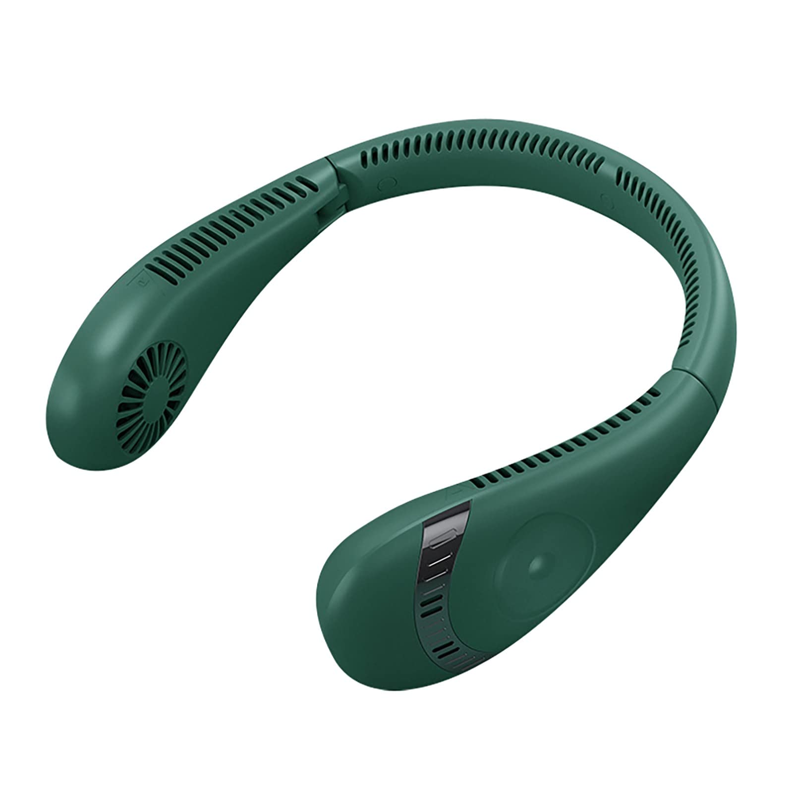 Portable USB Neck Fan - Mini Rechargeable Silent Semiconductor Cooling Fan for Personal Air Conditioning - Perfect for Office, Travel, and Outdoor Activities