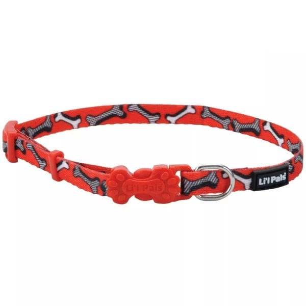 Adjustable Dog Collar for Small Dogs - Soft Nylon Pet Collar with Buckle - Perfect for Walking, Training & Daily Use