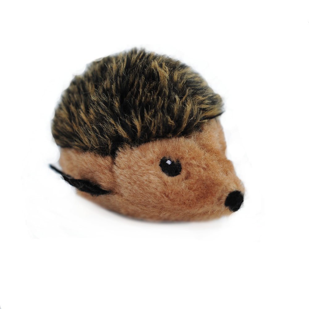 ZippyPaws Burrows Replacement Mini Hedgehogs 3-Pack - Squeaky Plush Refills for Interactive Hide & Seek Dog Toys - Puppy Enrichment Toys for Small & Medium Dogs - Perfect for Boredom Relief & Indoor Playtime