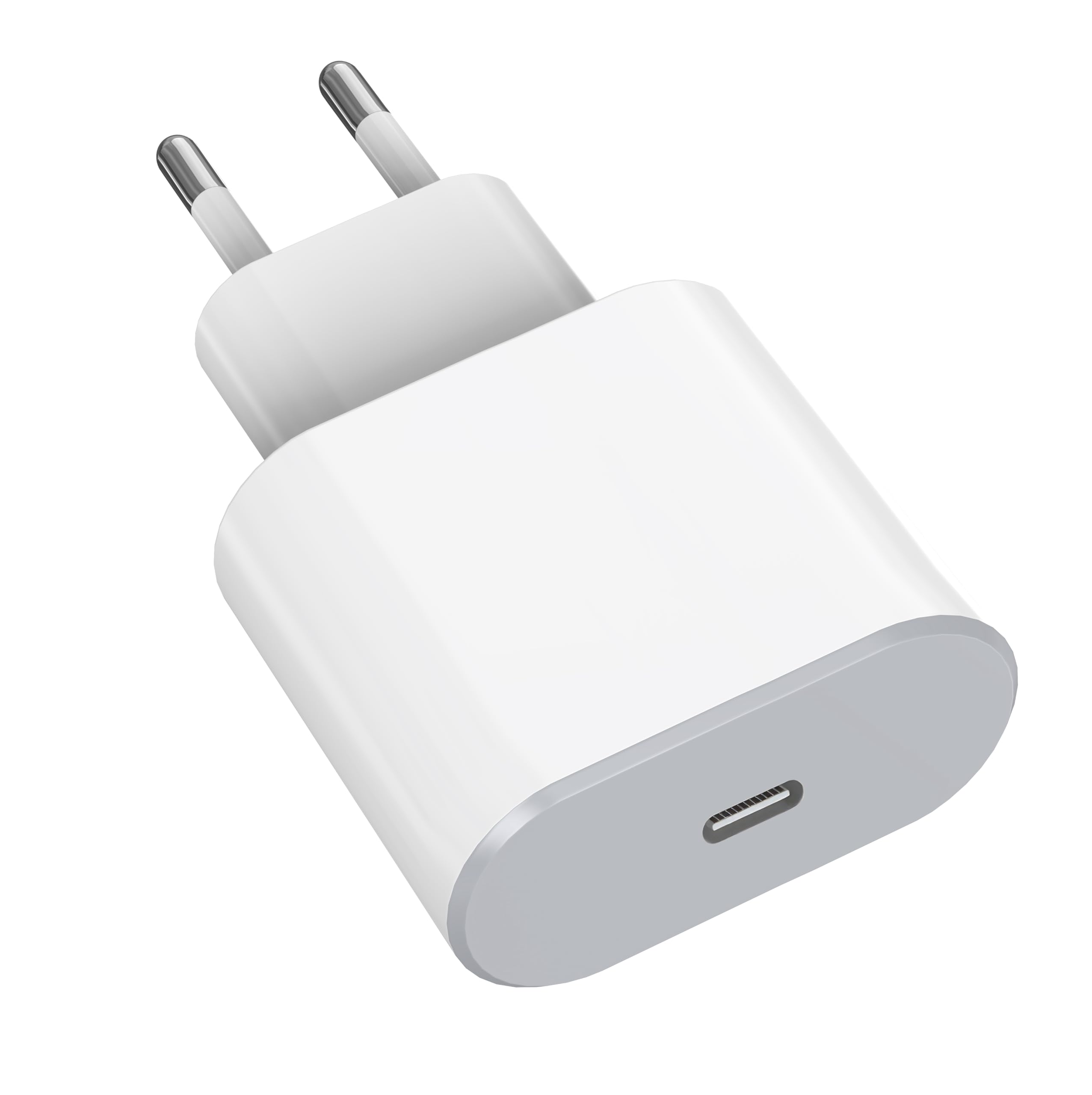 20W Fast Wall Charger for iPhone 16/15/14/13/12/11/X/8 & More - USB C Power Adapter with PD Quick Charge - Compact Portable Charging Block for Home, Office, Travel & Car Use - Phonillico®