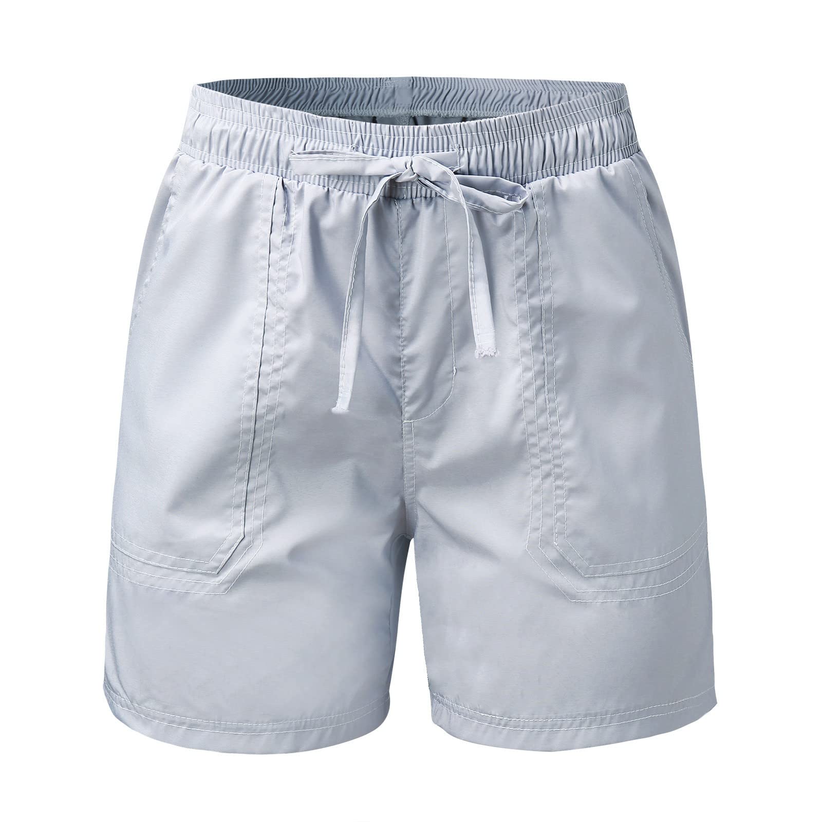 Women's Quick Dry Hiking Shorts Khaki for Outdoor Sports