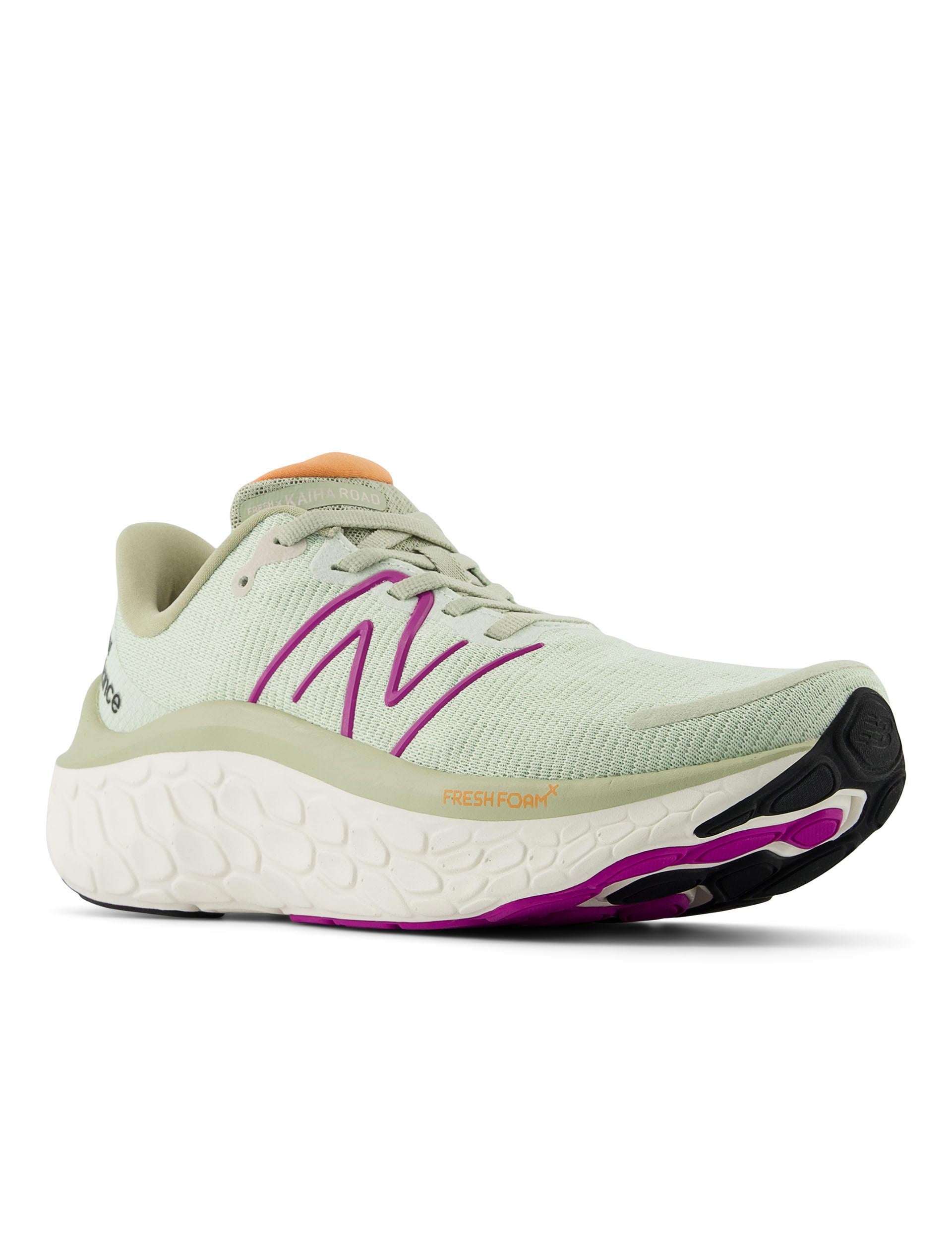 Fresh Foam X Kaiha Road Running Shoes - Lightweight & Cushioned for Men & Women | Natural Mint Color | Perfect for Jogging, Gym Workouts & Daily Wear