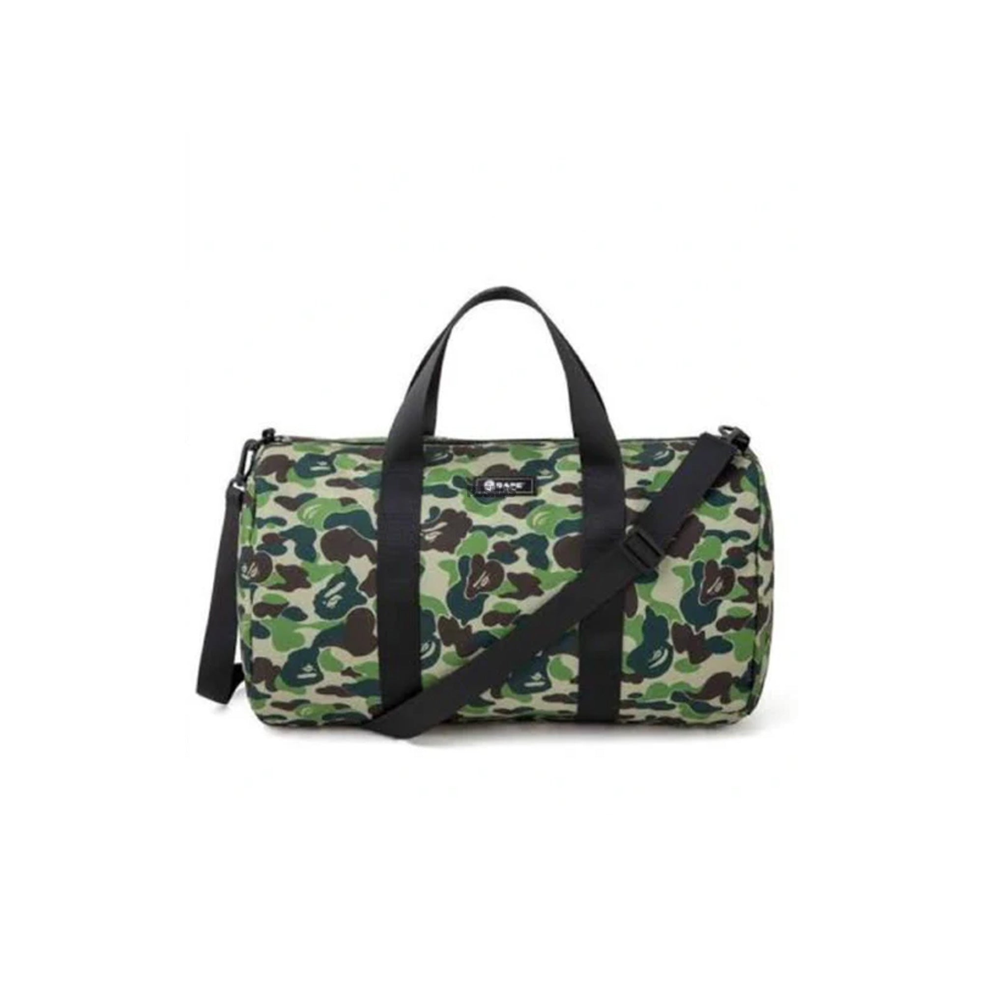 BAPE Exclusive Large Camo Duffle Bag - Stylish Military Print Travel & Gym Tote for Men & Women | Perfect for Weekend Getaways, Sports Gear & Workout Essentials