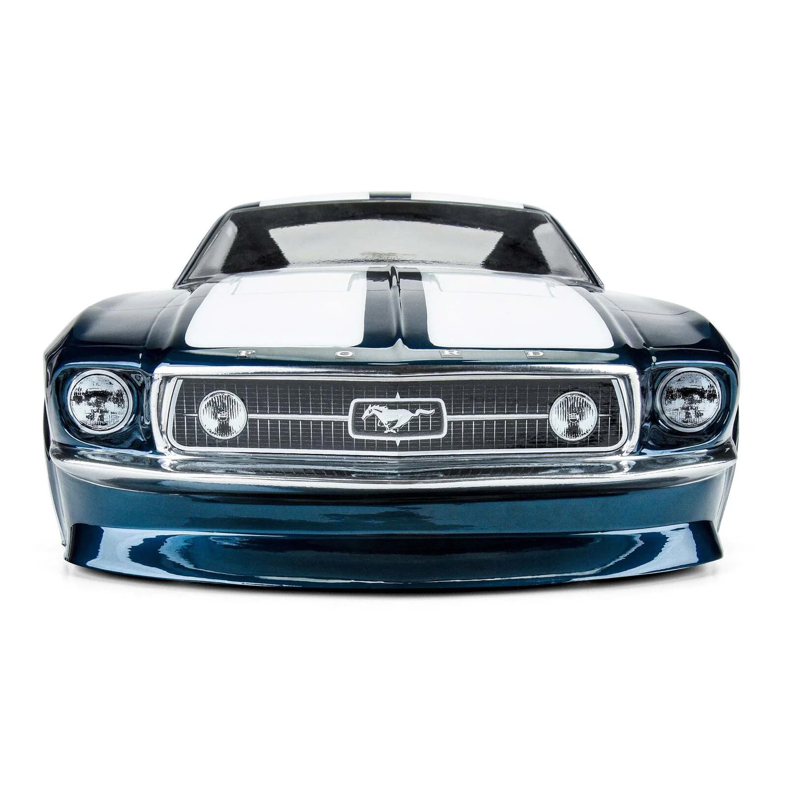 Pro-Line Racing 1967 Ford Mustang Clear Body for SC Drag PRO357300 - 1/10 Scale RC Car Body with Decals - Perfect for Drag Racing & Custom RC Builds