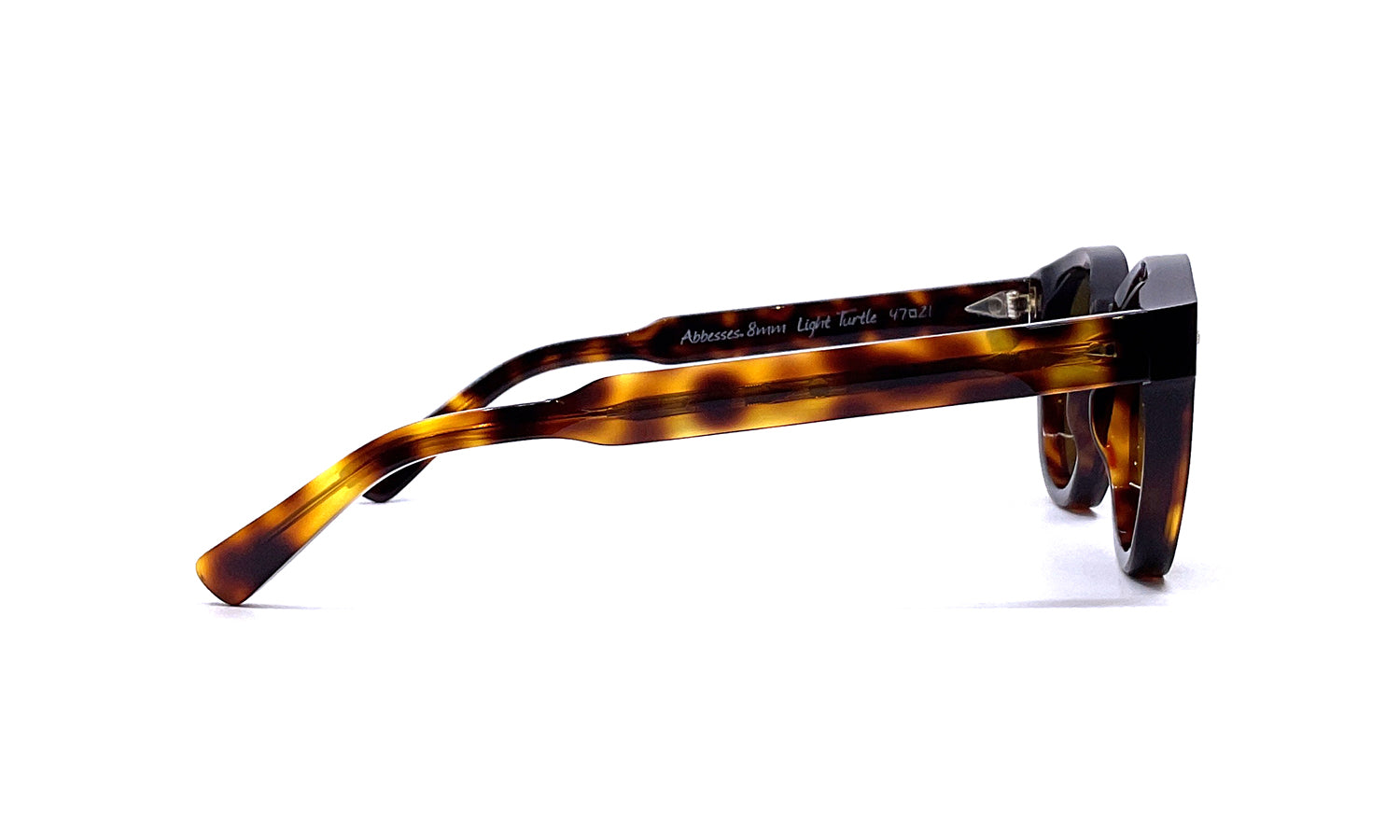 Ahlem Abbesses Light Tortoise Sunglasses - Polarized UV Protection for Women & Men - Perfect for Outdoor Activities, Travel, and Fashion Accessories