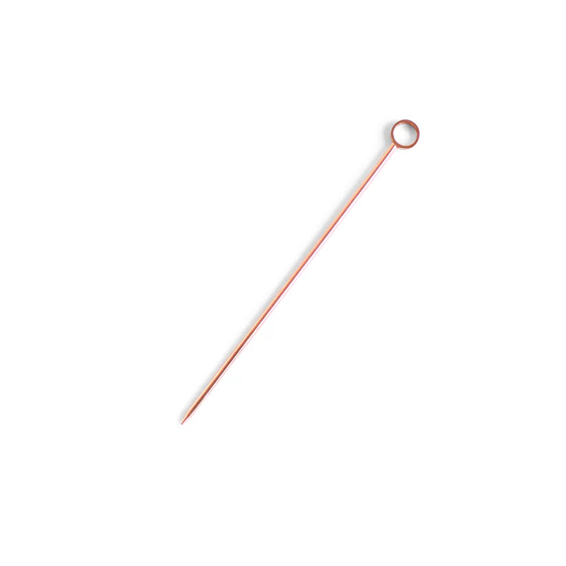 Premium Copper-Plated Cocktail Picks Set - Elegant Bar Accessories for Martini, Garnish & Appetizers | Perfect for Home Bars, Parties & Professional Mixology