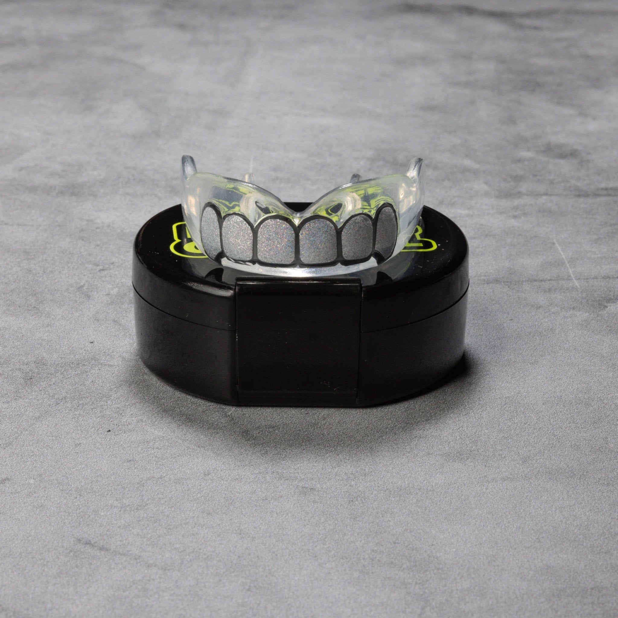 Gun Metal Diamond Grillz - Premium Hip Hop Jewelry for Men & Women - Perfect for Rappers, Performers, and Fashion Enthusiasts