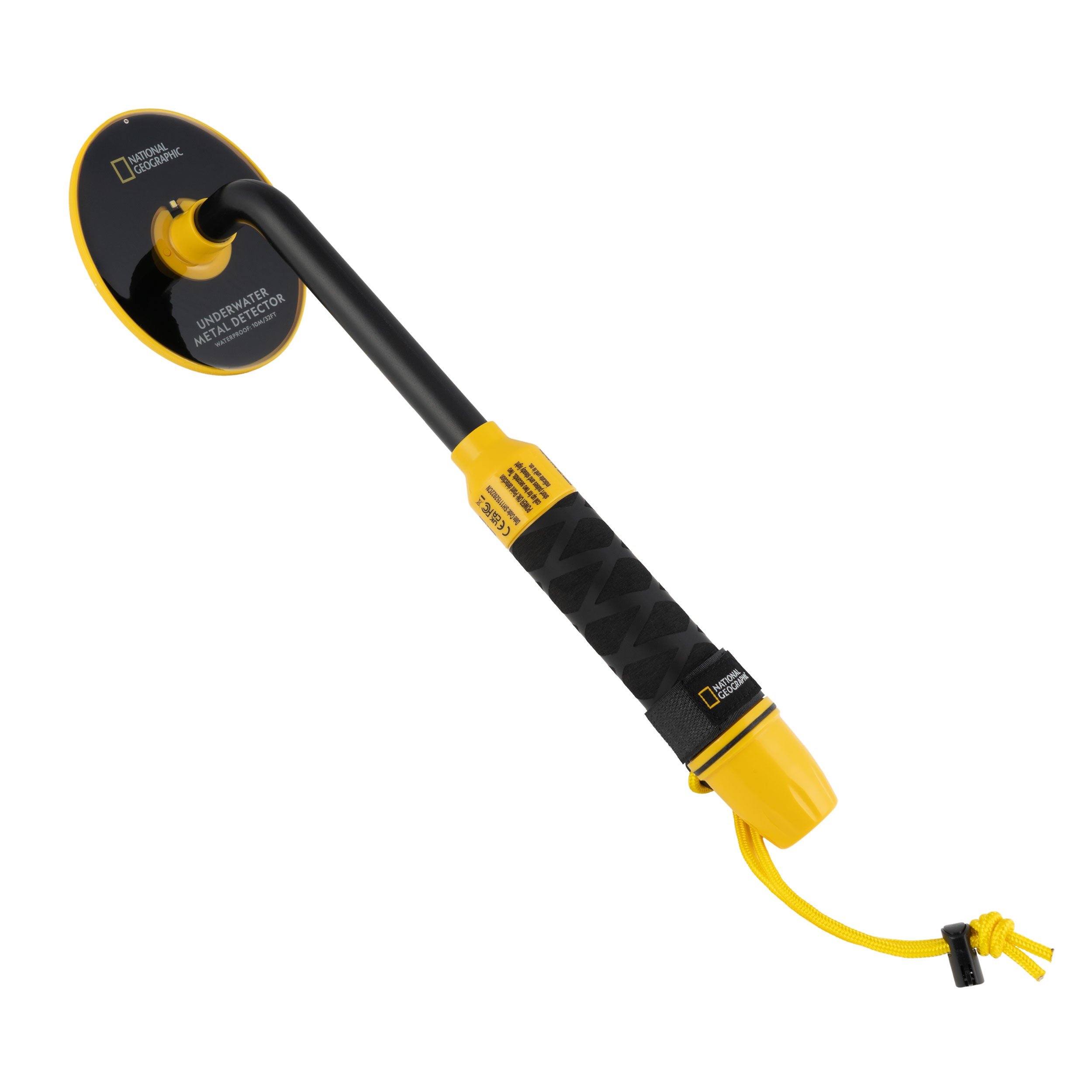 National Geographic Professional Underwater Metal Detector for Scuba Diving, Beach Treasure Hunting & Gold Prospecting - Waterproof Metal Detector with LCD Display & Adjustable Sensitivity
