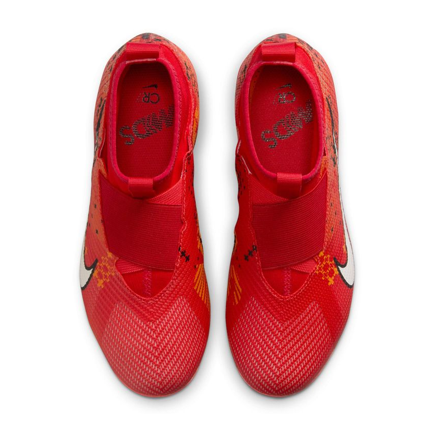 Nike Junior Zoom Mercurial Superfly 9 Pro MDS FG/MG Soccer Cleats - Lightweight Football Shoes for Kids with Enhanced Traction - Perfect for Turf and Firm Ground Play