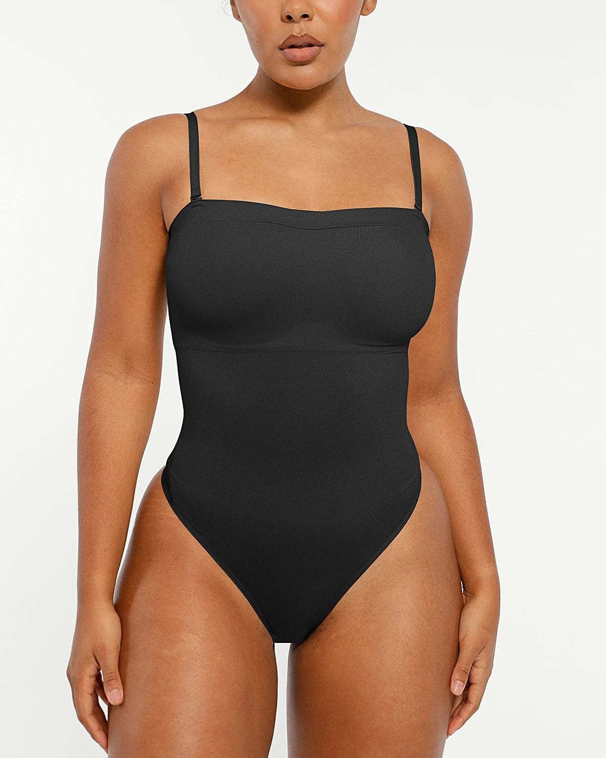 Seamless Sculpt Strapless Thong Bodysuit for Women - Sexy Shapewear for Special Occasions & Date Nights