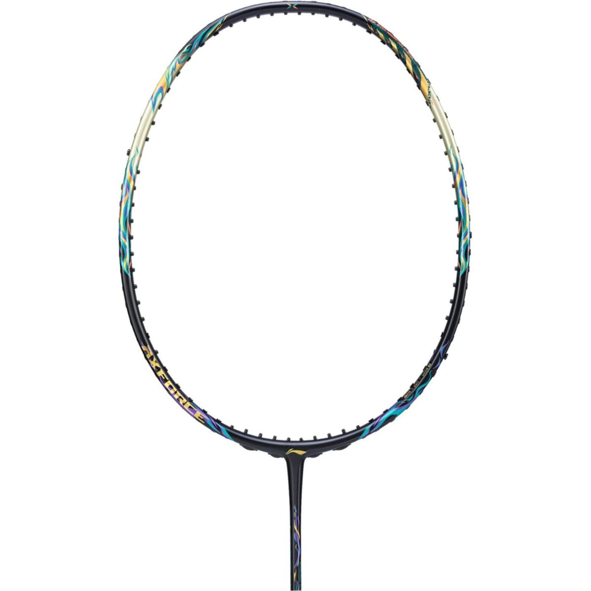 Li Ning Axforce 100 Unstrung Badminton Racket - Professional Carbon Fiber Badminton Racket for Advanced Players - Perfect for Tournaments & Training Sessions