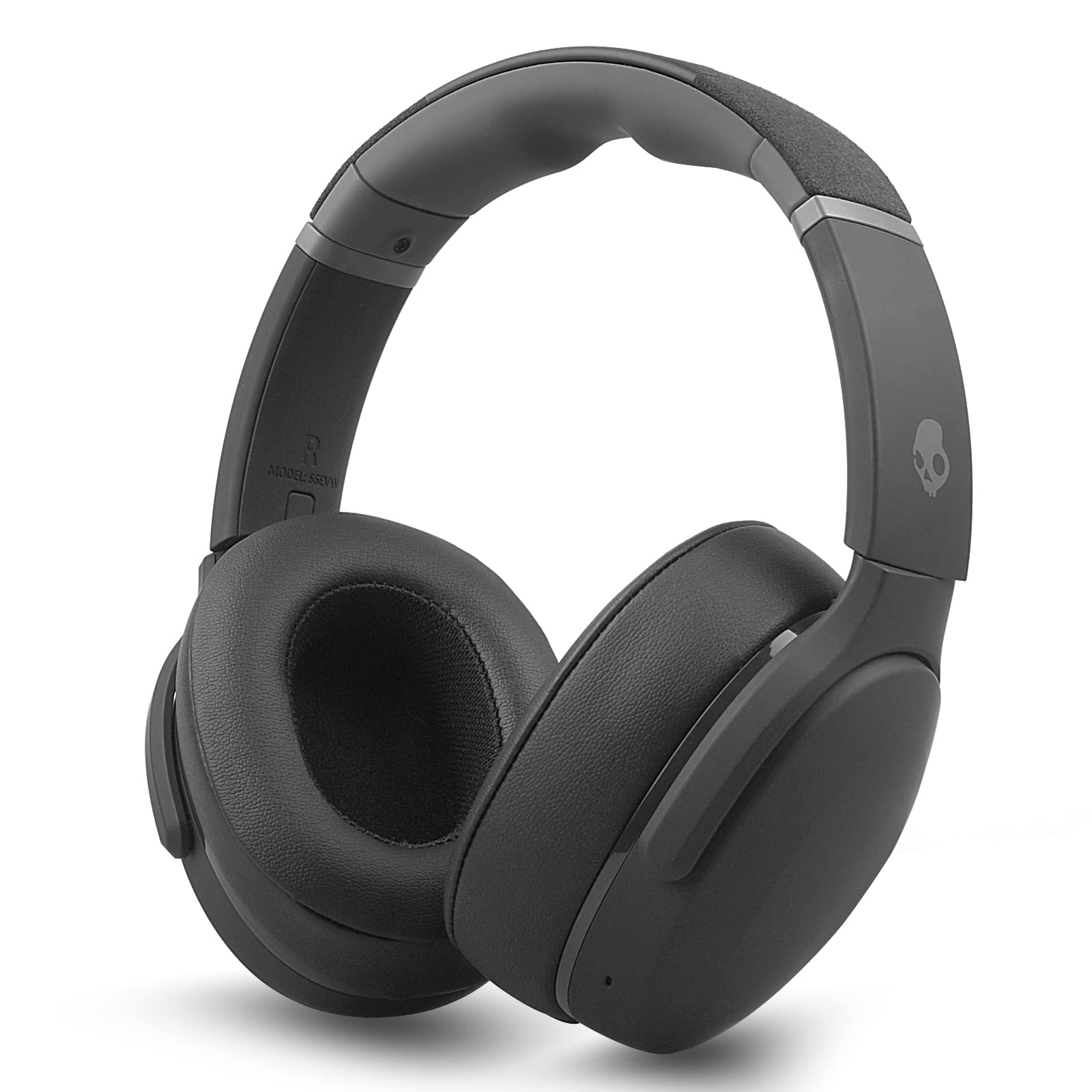 Premium Replacement Ear Pads for Skullcandy Crusher Wireless, ANC/EVO, Hesh ANC/EVO & Hesh 3 Wireless Headphones - Also Compatible with Venue Wireless ANC - Soft Leather Fabric Cushions for Comfort & Durability - Perfect for Gaming, Music & Travel
