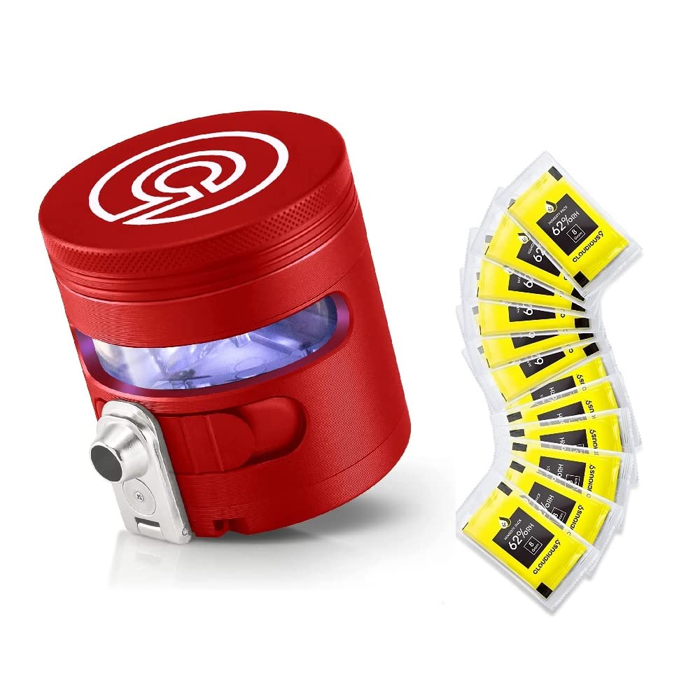 Electric Herb Grinder with Automatic Dispenser - 2.5