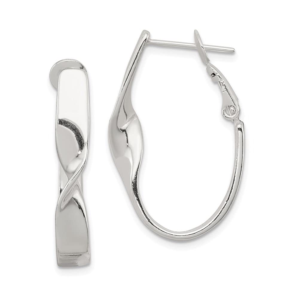 925 Sterling Silver Clip Back Hoop Earrings for Women - Hypoallergenic Fine Jewelry Set - Perfect for Parties, Weddings & Everyday Wear | Diamond2Deal