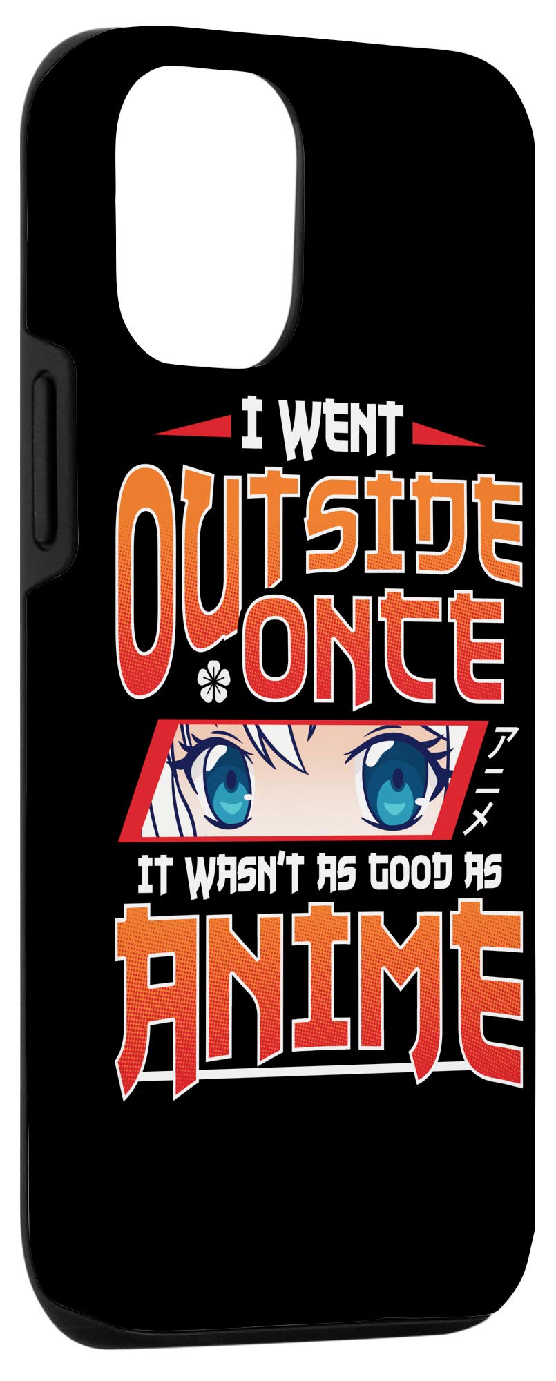Premium Anime iPhone 12/12 Pro Case - Cute Japanese Cartoon Design Protective Cover - Perfect for School, Work & Daily Use