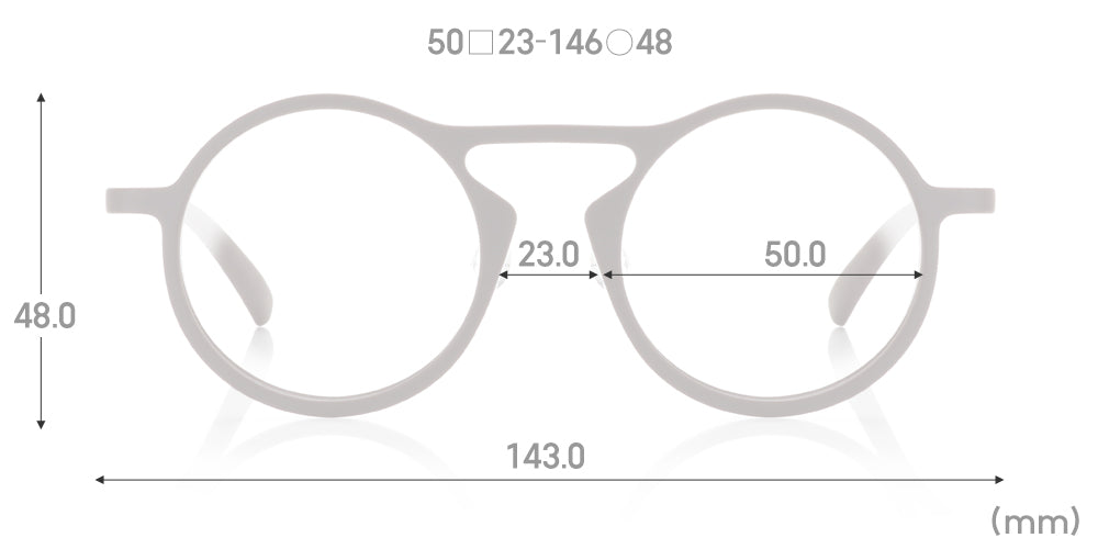 JINS Design Project x Konstantin Grcic SAFARI 84 Eyeglasses - Lightweight Titanium Frame with Blue Light Blocking Lenses for Work, Reading & Digital Screen Protection
