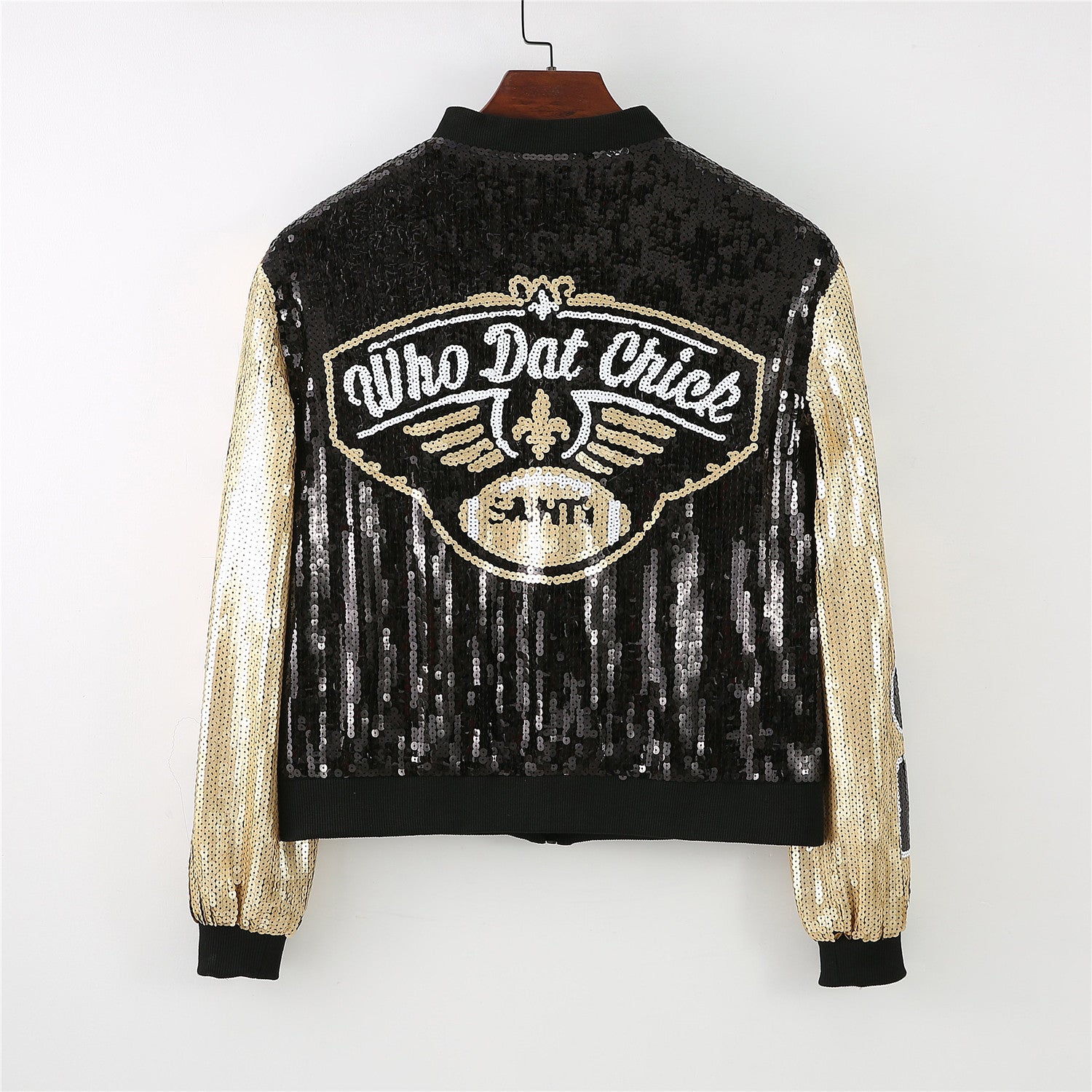 Bulls Sequined Baseball Uniform - Glittery Team Jersey for Women & Men - Perfect for Games, Parties & Costume Events