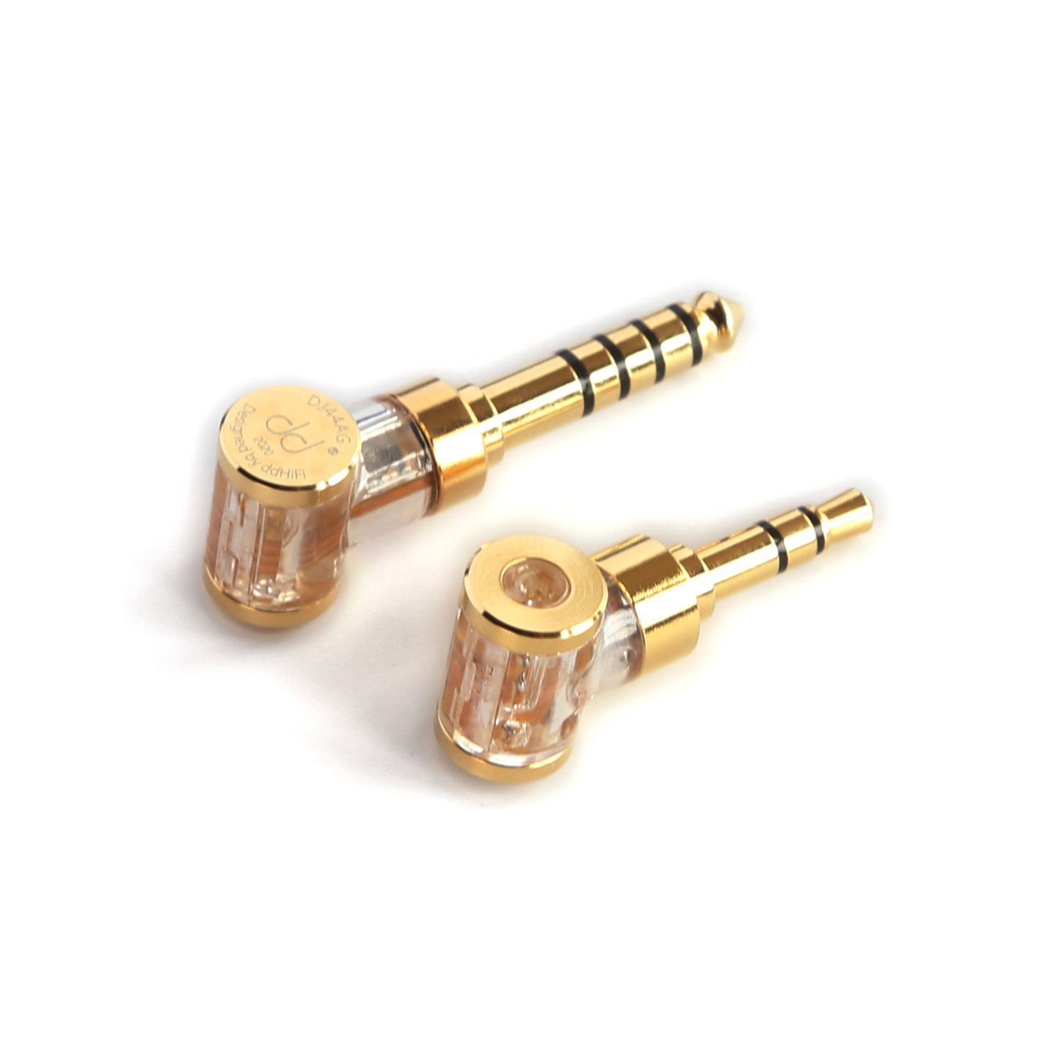 DD ddHiFi DJ35AG/DJ44AG 2.5mm Balanced Female to 3.5mm/4.4mm Male Audio Adapter - Perfect for HiFi Headphones, DACs, and Portable Music Players