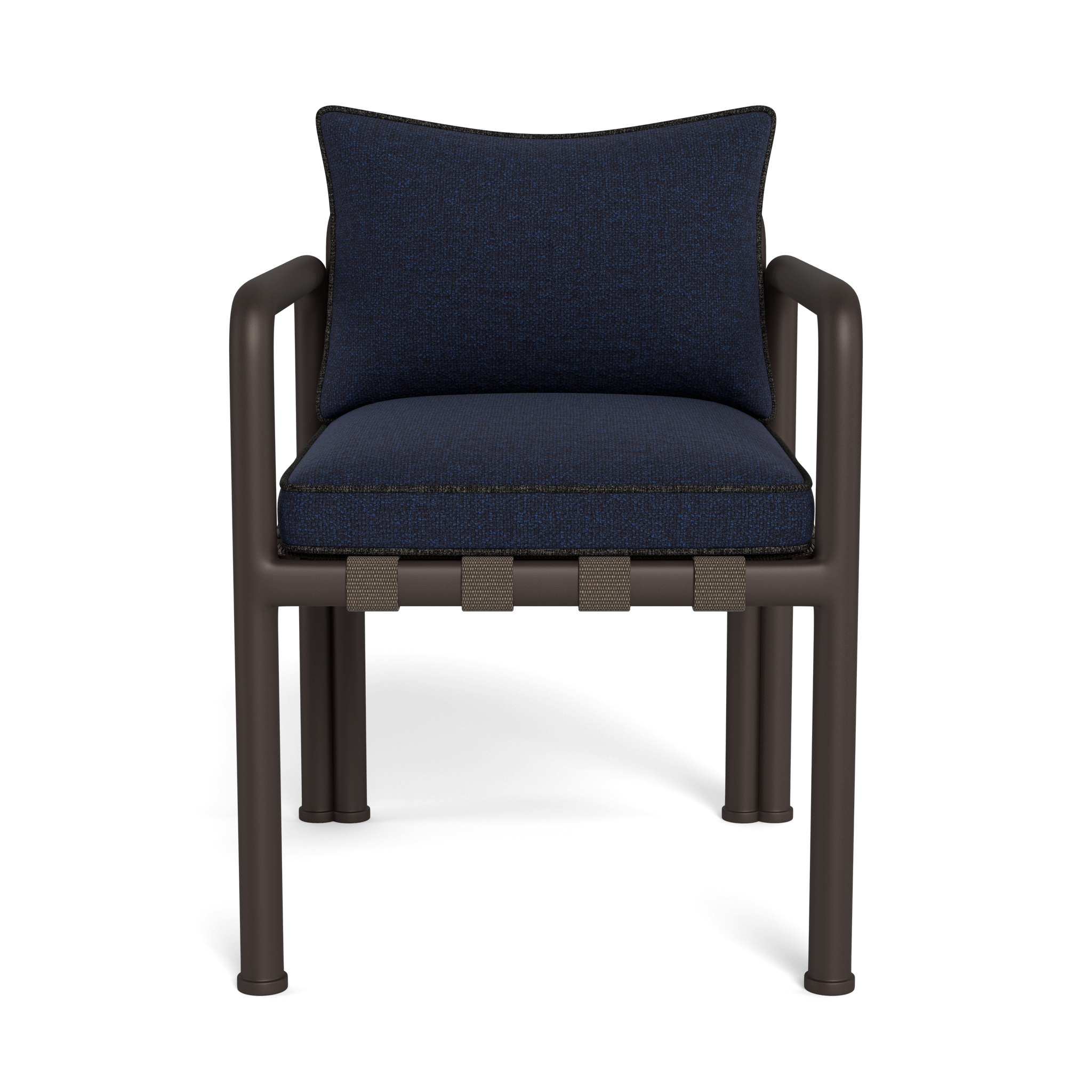Parker Dining Chair - Modern Wooden Dining Room Chair with Upholstered Seat - Perfect for Kitchen, Dining Room, and Home Office
