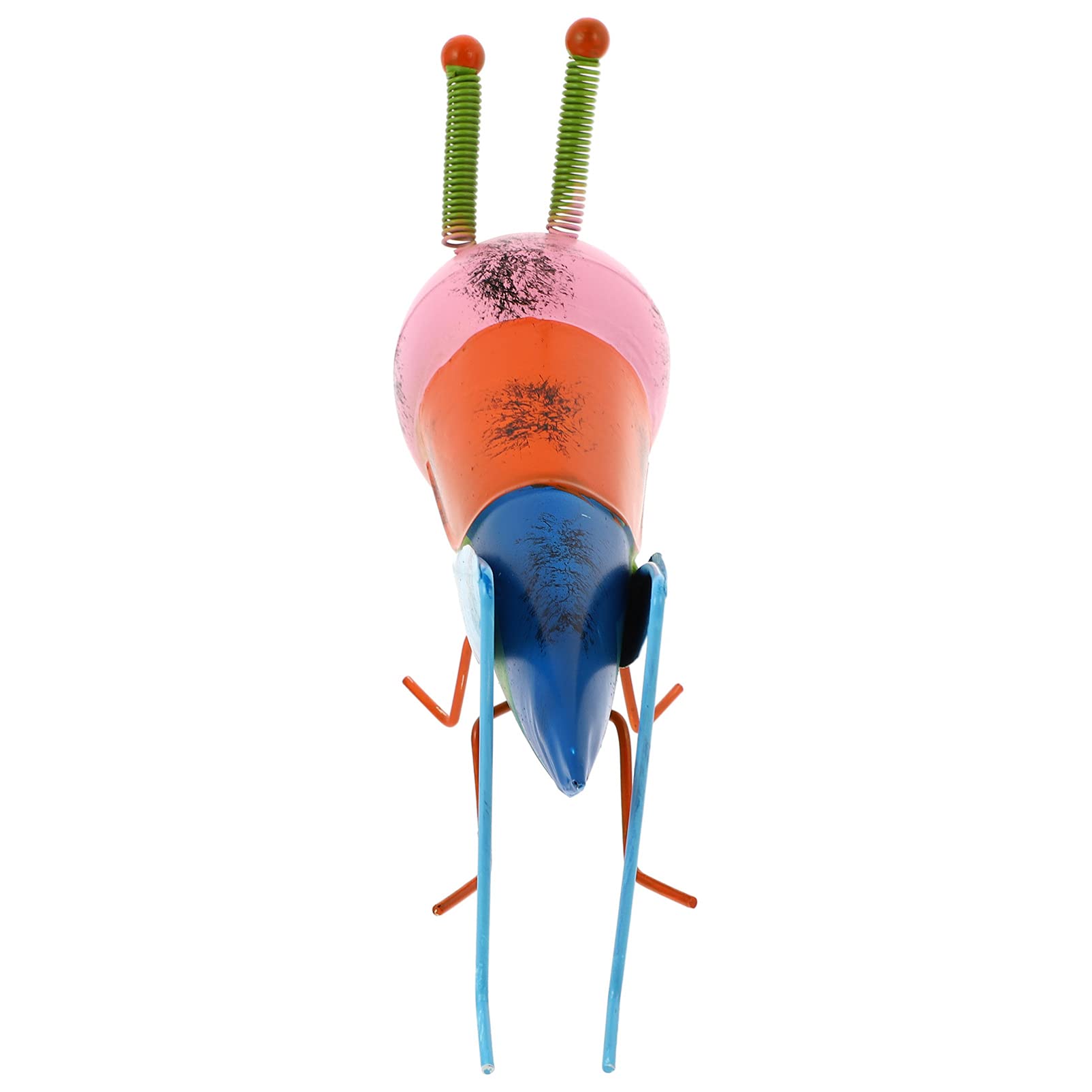 STOBOK Metal Grasshopper & Praying Locust Garden Statues - Cute Animal Wall Art Decor for Outdoor Patio, Lawn & Flower Pots - Perfect for Garden, Yard & Home Exterior Decorations