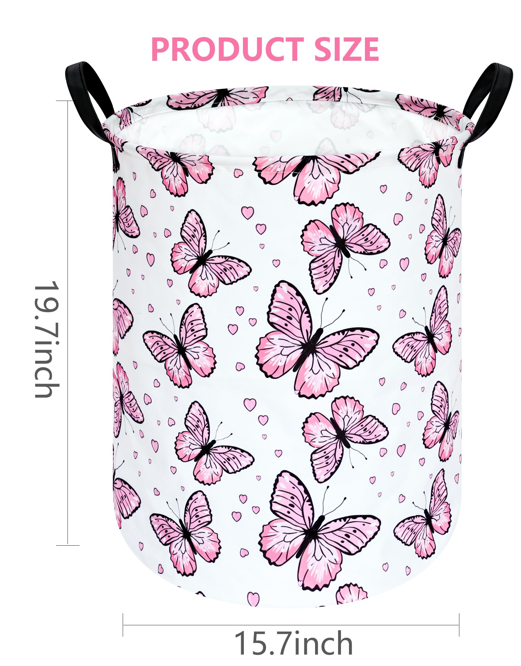 Extra Large Canvas Laundry Basket with Handles - Durable Storage Bin for Baby Nursery, Kids Toys, Clothes & Home Organization - Perfect for Boys, Girls, Bedroom, Office & Gift Giving