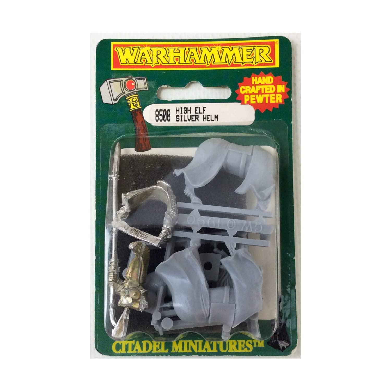 Games Workshop High Elf Silver Helm - Warhammer Fantasy Battle Miniature - Perfect for Tabletop Gaming & Collectors