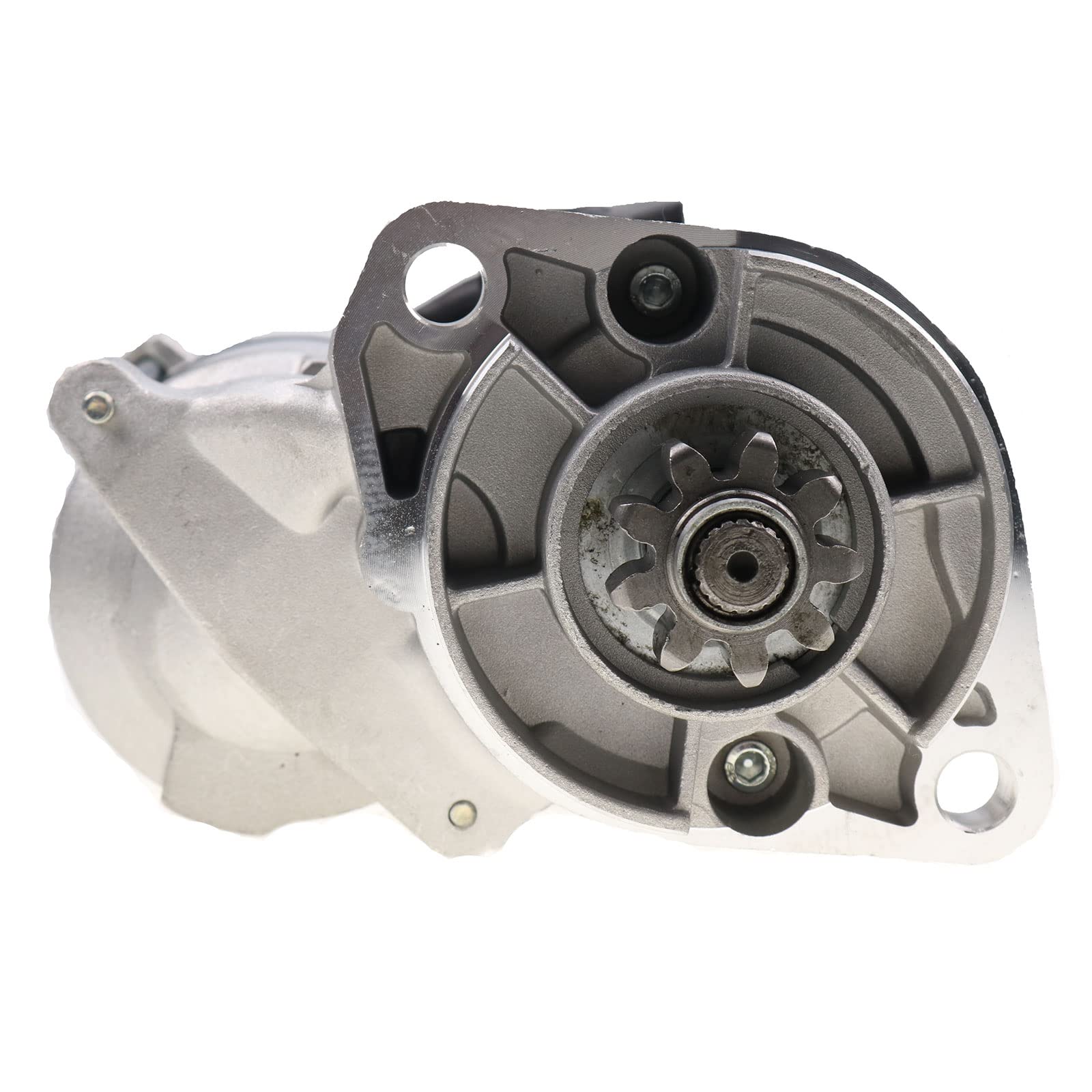 HOLDWELL Starter Motor 15461-63010 15401-63012 Compatible with Kubota R420S R410 R410B R420 L295DT L2850DT L3250DT L2550T-GST L2250DT - Replacement Part for Tractor, Excavator & Heavy Equipment