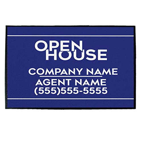 Open House Blue, White