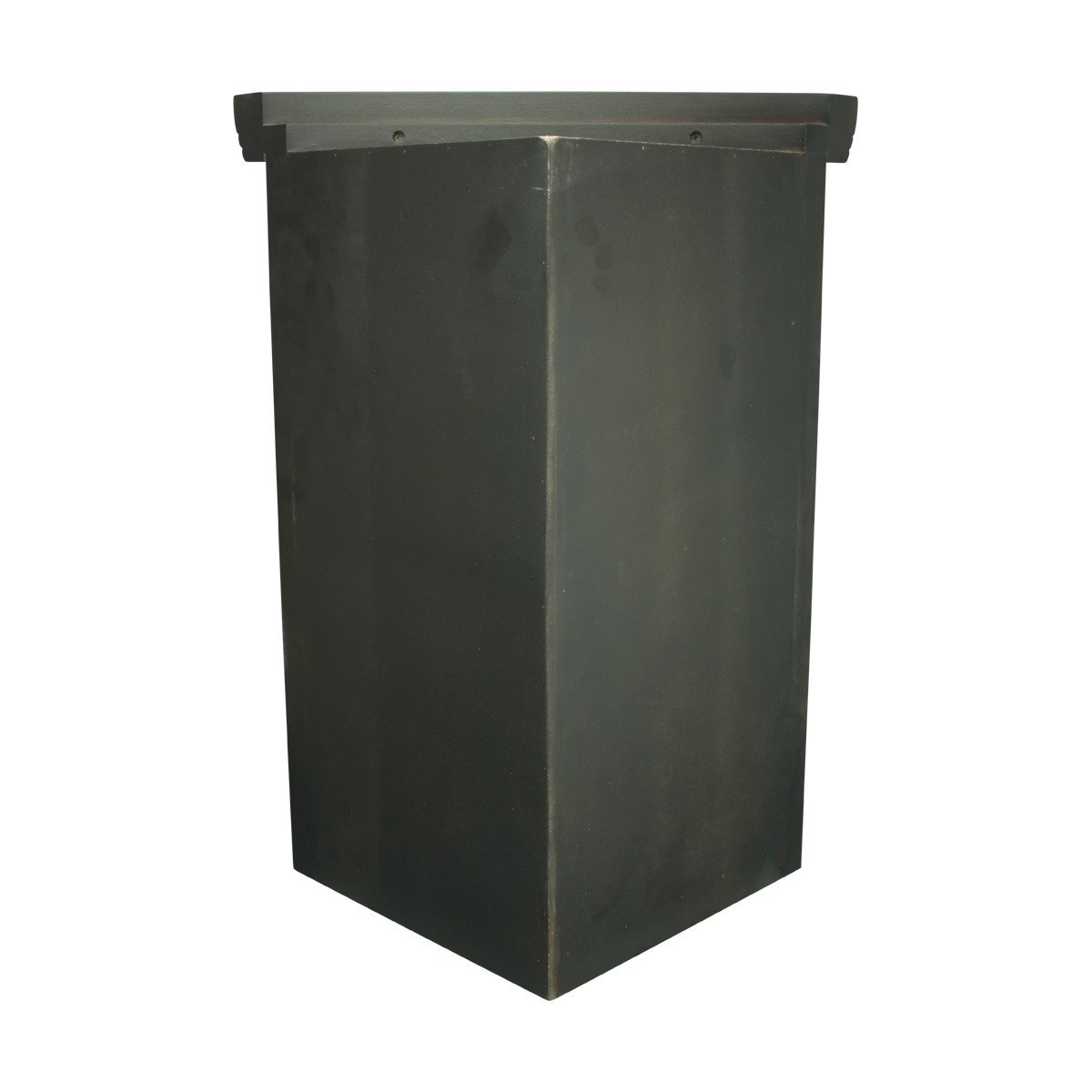 Dark Oak Corner Medicine Cabinet 27x20 Inch - Recessed Mirror Bathroom Storage with Mounting Hardware | Space-Saving Solution for Small Bathrooms & Vanities
