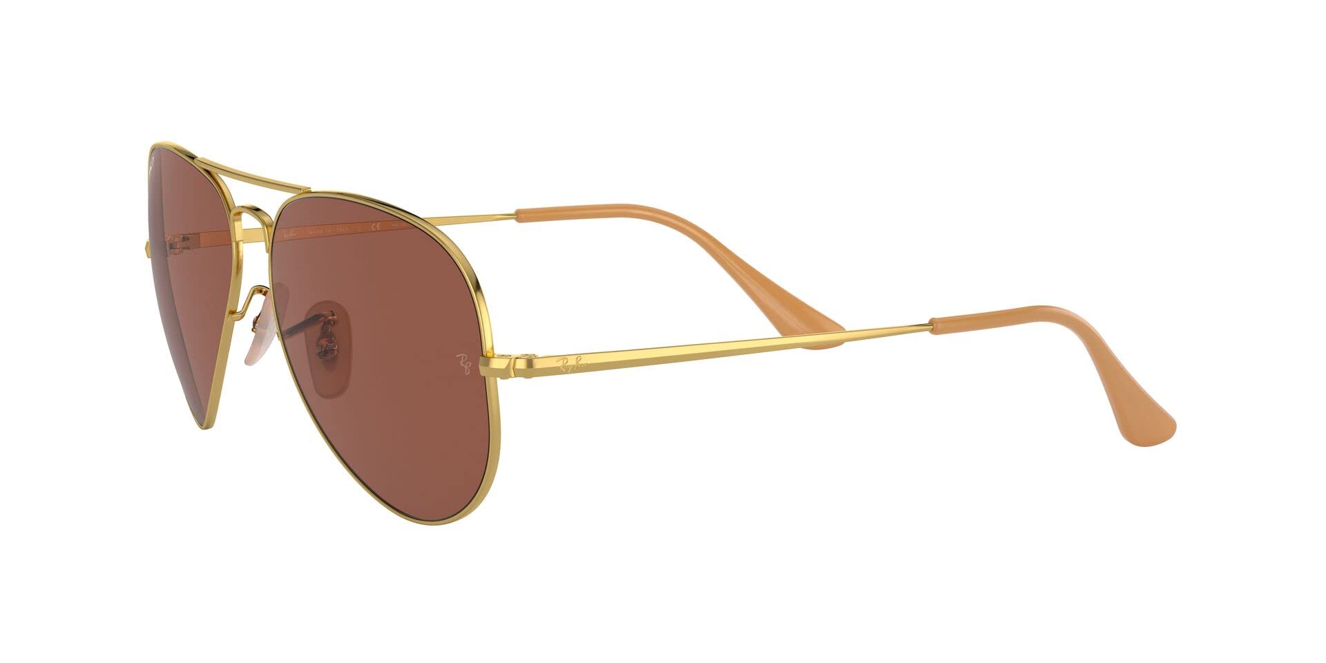 Ray-Ban RB3689 Aviator Metal II Sunglasses - Polarized UV Protection for Men & Women - Perfect for Driving, Travel & Outdoor Activities