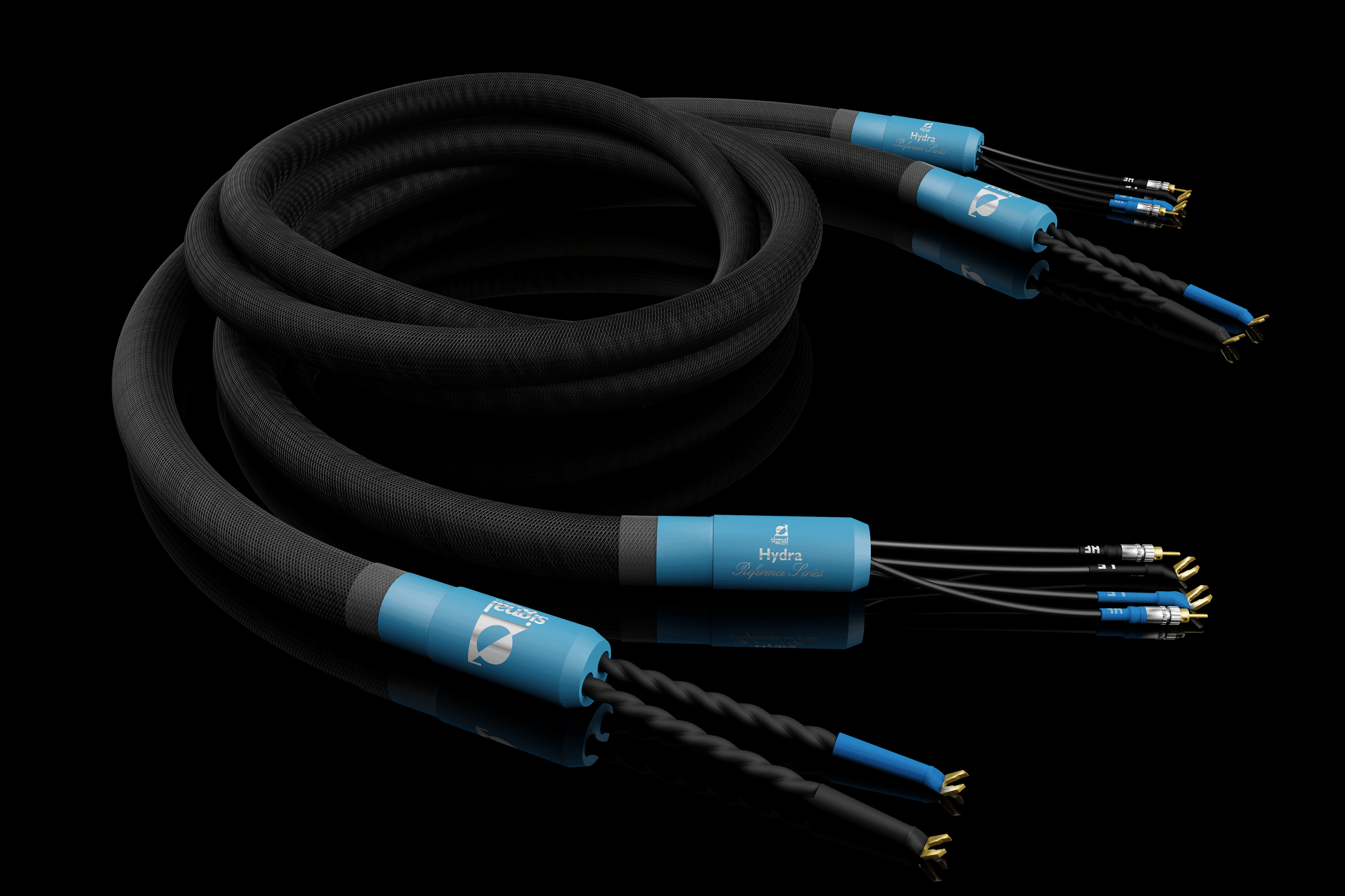 Premium Signal Projects Hydra Speaker Cable - High-Performance Audio Cable for Home Theater & Studio Sound Systems - Perfect for Audiophiles & Professional Installations