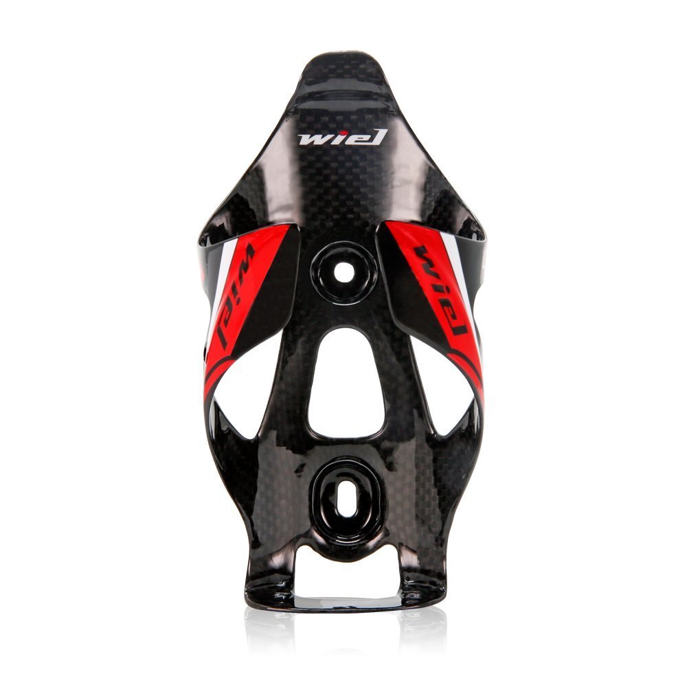 Lightweight Full Carbon Fiber Bicycle Water Bottle Cage Holder - Durable Bike Drink Bottle Mount for Road & Mountain Bikes - Perfect for Cycling, Commuting & Outdoor Sports
