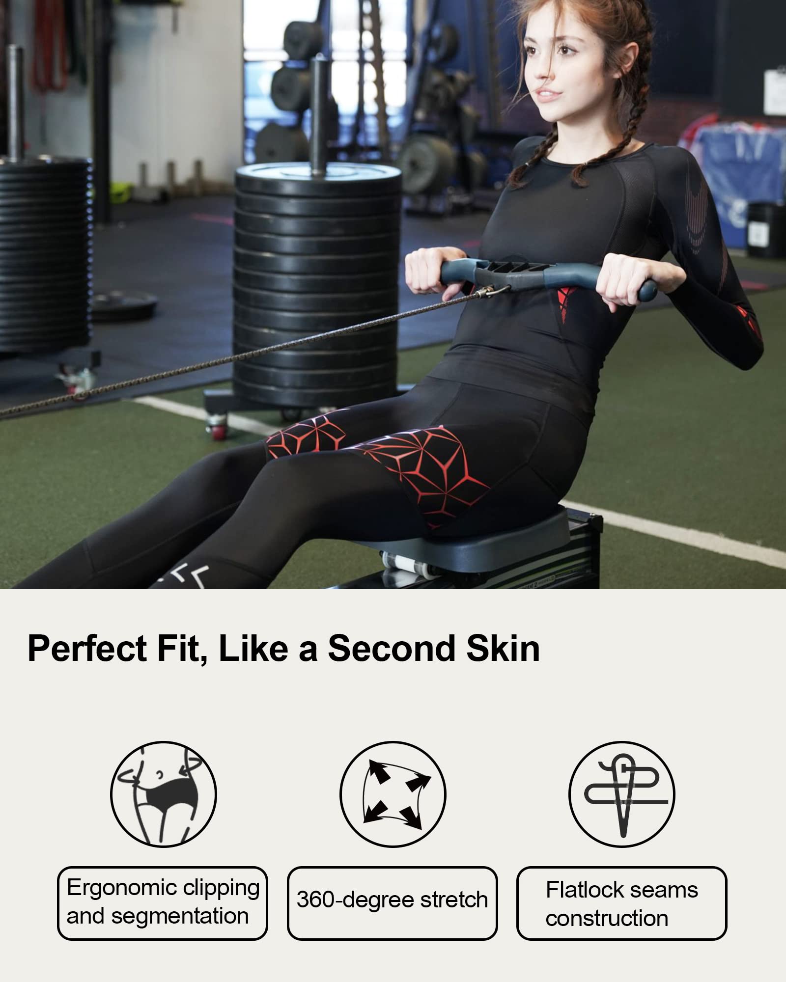 SUMARPO Compression Pants for Men & Women - High Performance Running Tights with Knee Support, Quick Dry Fabric & Muscle Recovery - Ideal for Marathon Training, Gym Workouts & Athletic Recovery