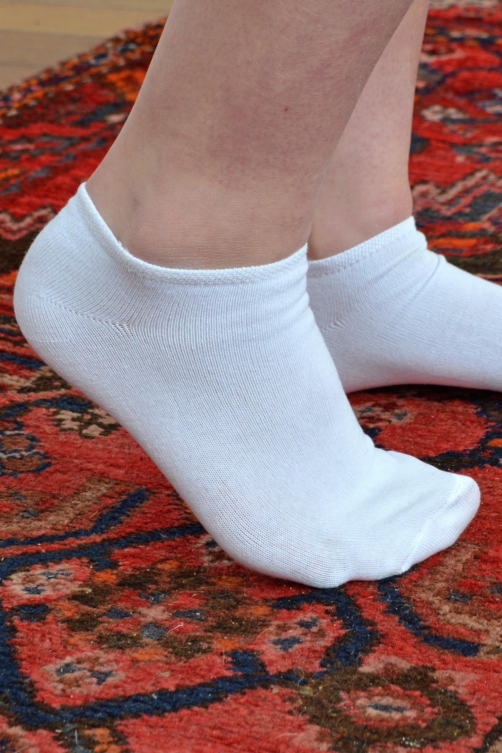 12 Pairs Kids Ankle Trainer Socks - Breathable Cotton Low Cut Socks for Boys & Girls | Athletic, Running, School & Daily Wear | Non-Slip Comfort Socks for Active Kids