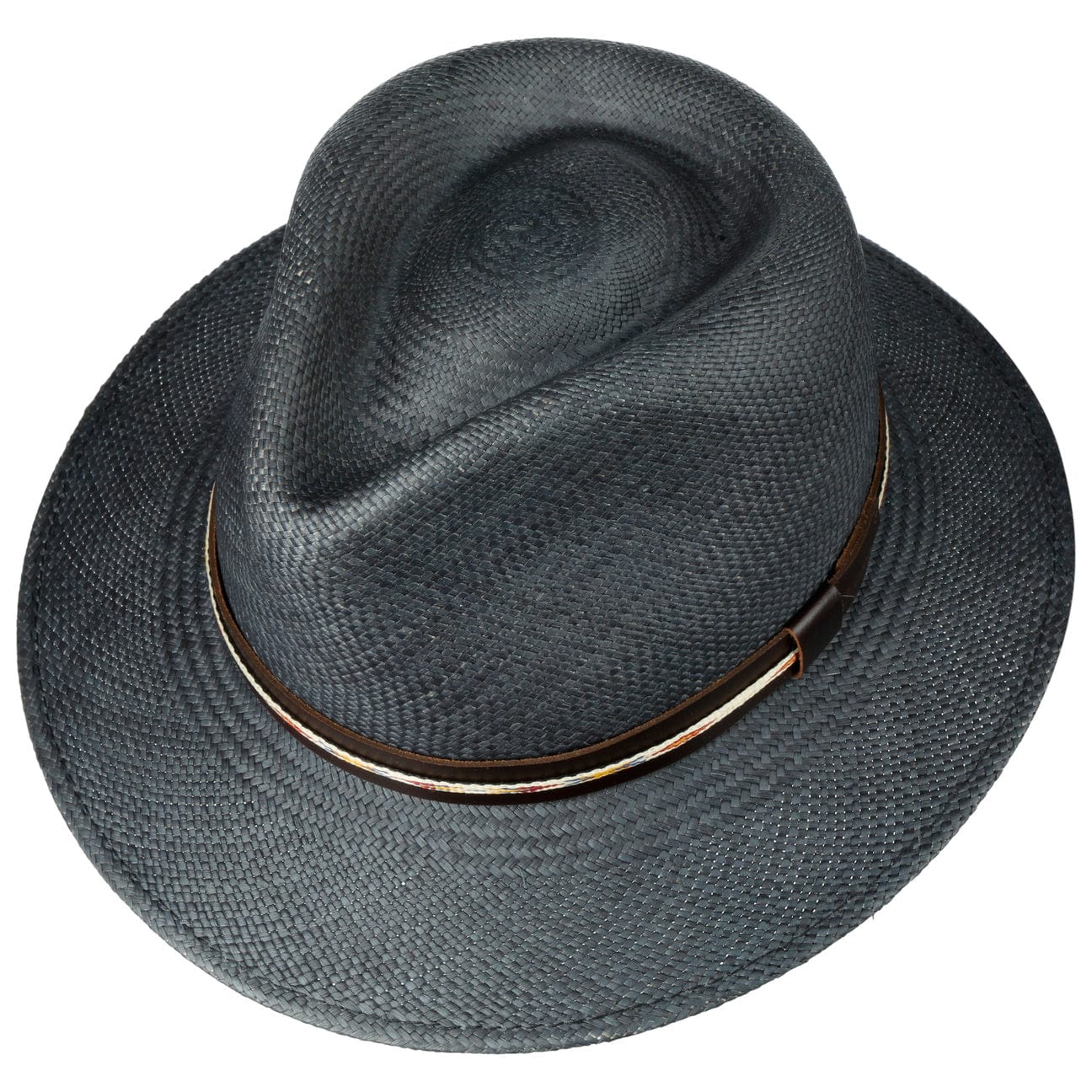Stansfields Panama Hat by Bailey 1922 - Premium Straw Fedora Hat for Men & Women - Sun Protection & Summer Style - Perfect for Beach, Travel, and Outdoor Events
