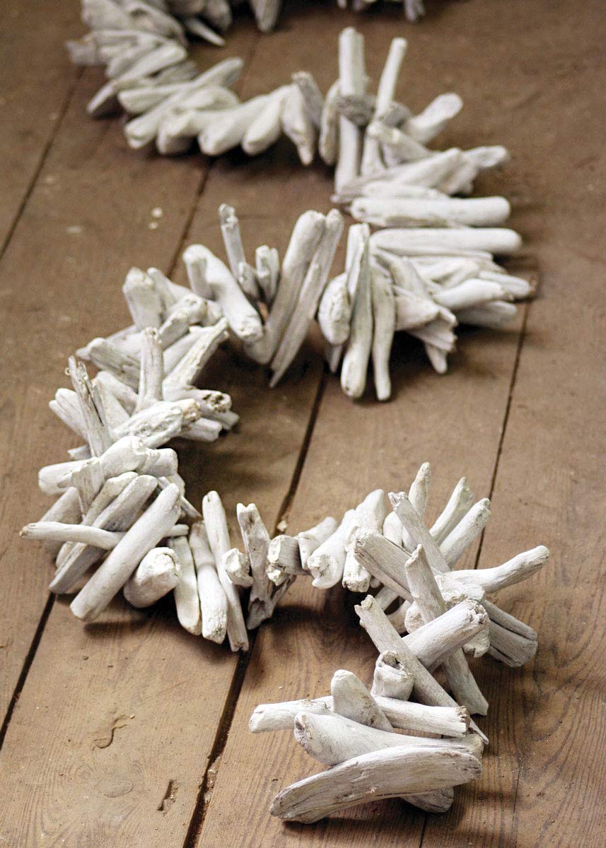 Black Forest Driftwood Garland - Rustic Home Decor for Walls & Mantels