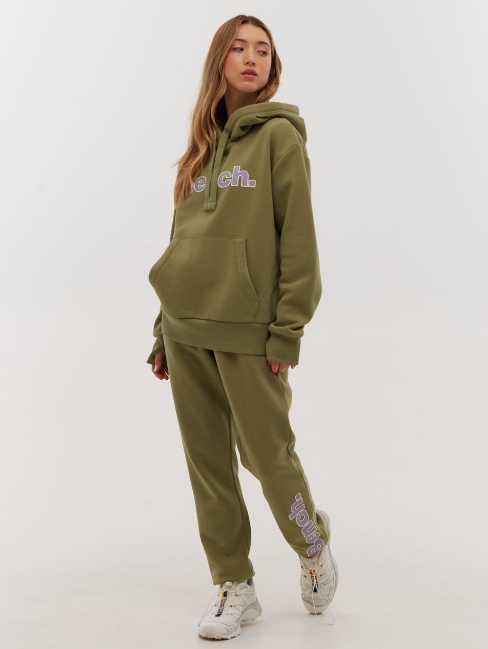 Frynn Outline Logo Joggers for Women - Comfortable Athletic Pants with Stylish Design - Perfect for Running, Yoga, Gym and Casual Wear