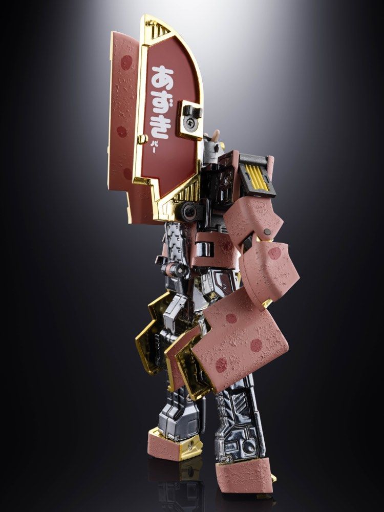 Bandai Chogokin Imuraya Azukibar Robot Tamashii Exclusive Collectible Action Figure - Perfect for Anime Fans & Display Collections